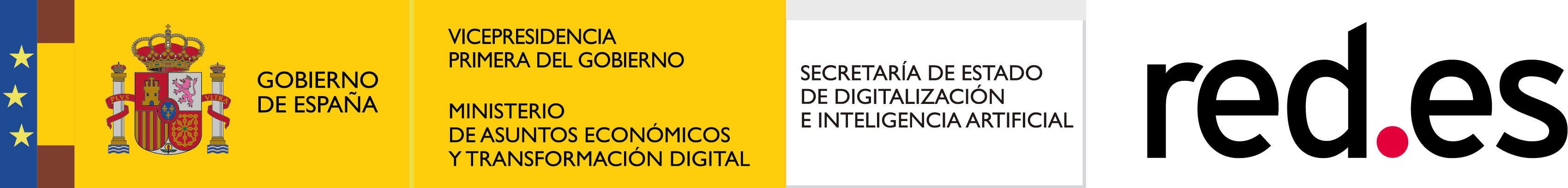 gobierno de españa - vicepresidencia primera del gobierno - ministerio de asuntos economicos y transformacion digital - secretaria de estado de digitalizacion e inteligencia artificial - red.es